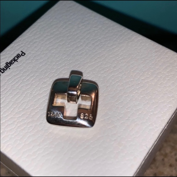 Tiffany & Co. Snake Chain & Open Cross Charm - Picture 9 of 12